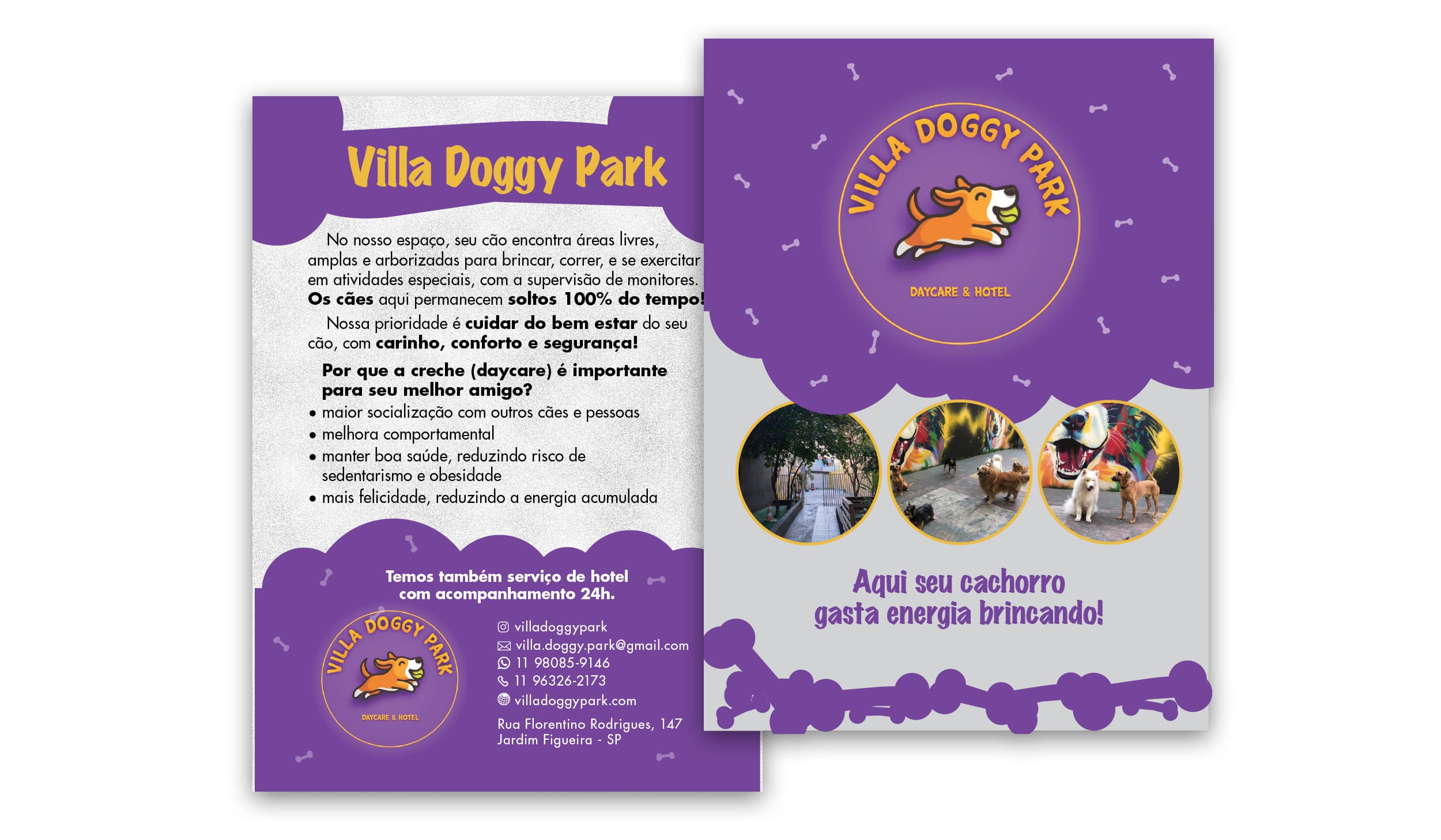Cartaz villa doggy park